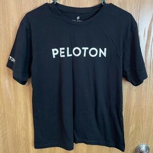 Peloton Black Tshirt Medium Century 100
